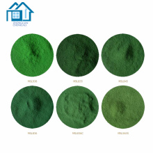 Fabricante de suministro de alta pureza 98% de pigmento de óxido de hierro de color verde fe2o3